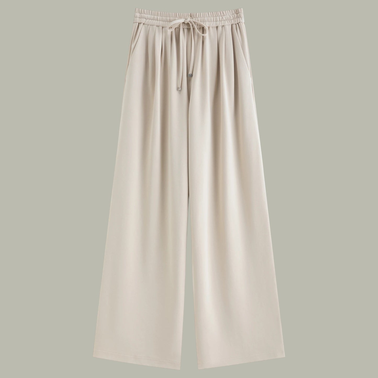 ハイウエストワイドパンツ　上品・夏
