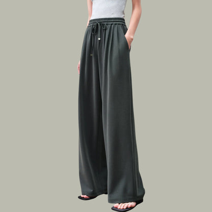 ハイウエストワイドパンツ　上品・夏