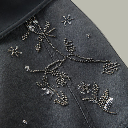 ビーズ刺繍シアージャケット | 軽やかなシアーブルゾン