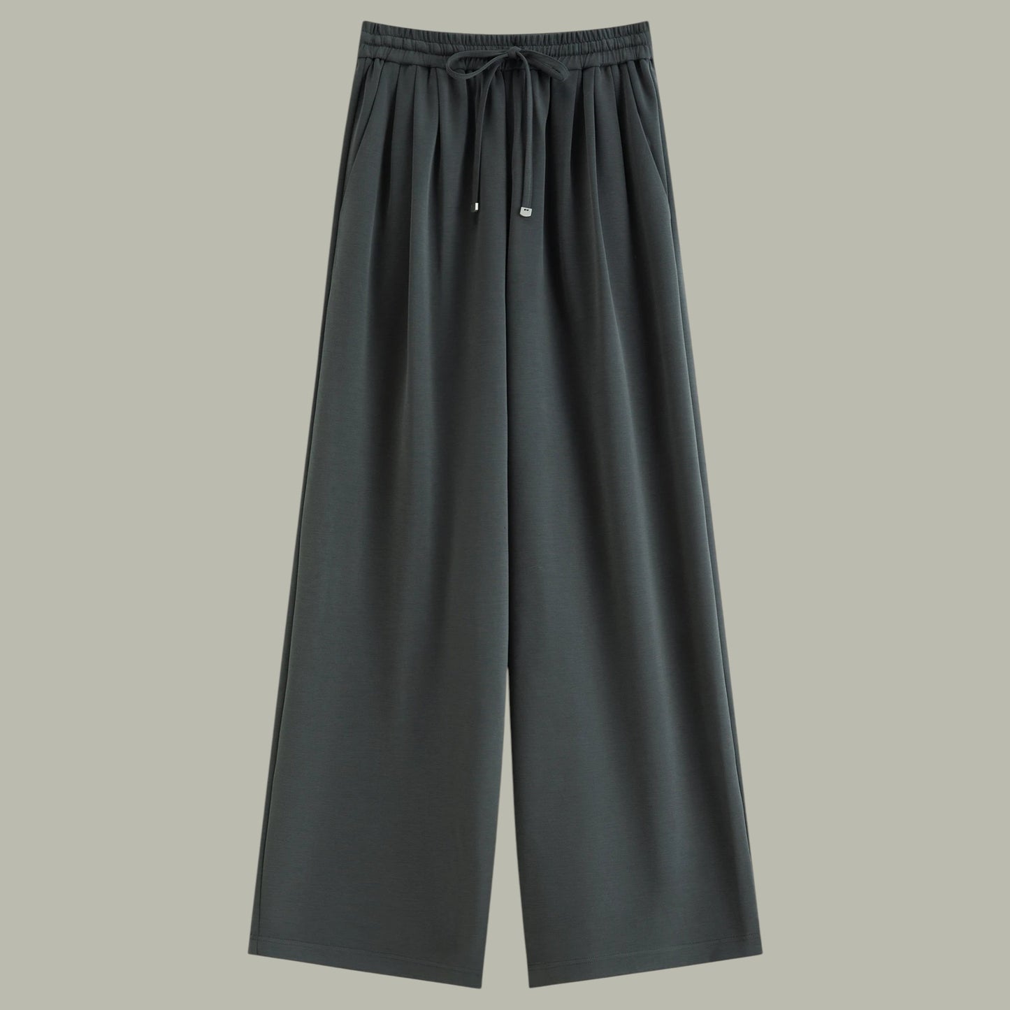 ハイウエストワイドパンツ　上品・夏